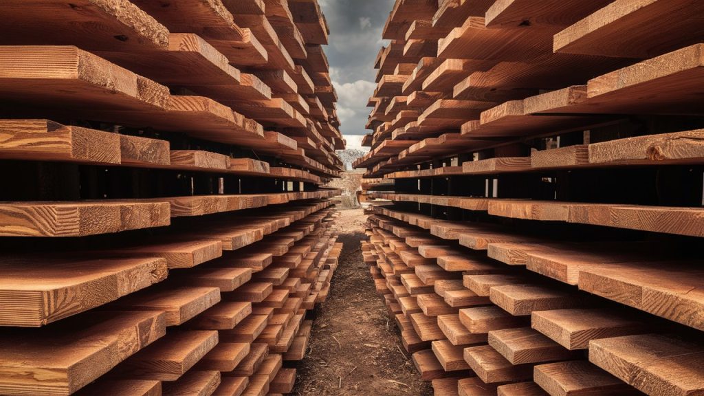 table sur mesure en chêne rouge