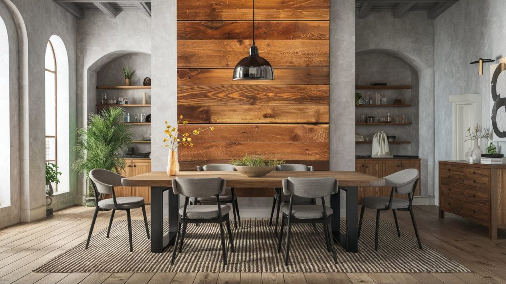 table sur mesure en chêne rouge