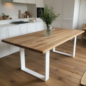table en bois sur mesure modèle Chatou